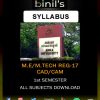 First Sem Reg-17 CAD/CAM Syllabus