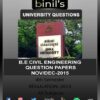 Anna University Civil Question Paper 4th Sem Nov/Dec 2015 Reg-2013