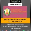 M-Scheme Diploma Mechanical text book pdf