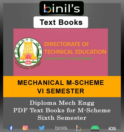 M-Scheme Diploma 6th sem text book pdf