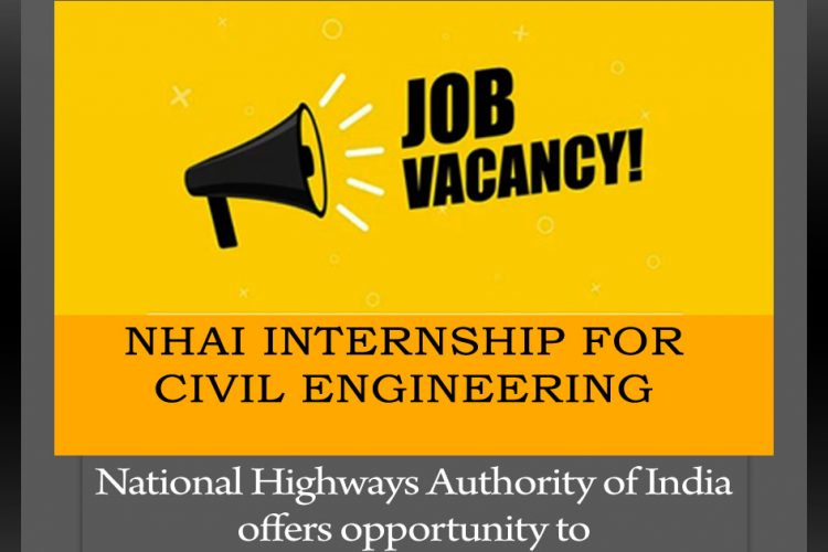 NHAI internship program
